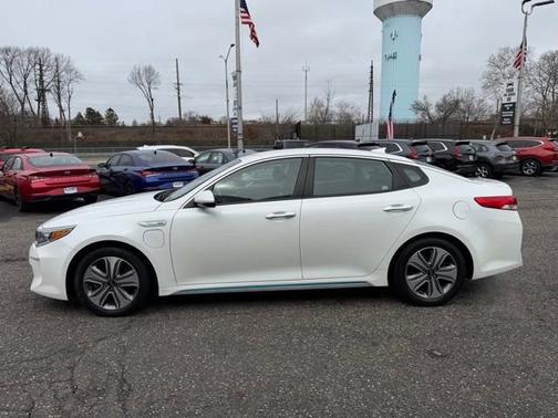 Snow White Pearl 2018 Kia Optima Plug-In Hybrid EX