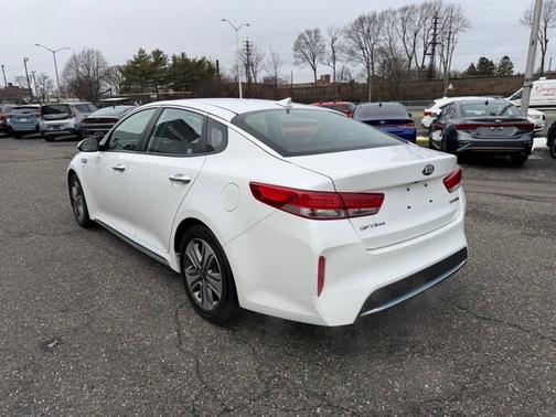 Snow White Pearl 2018 Kia Optima Plug-In Hybrid EX
