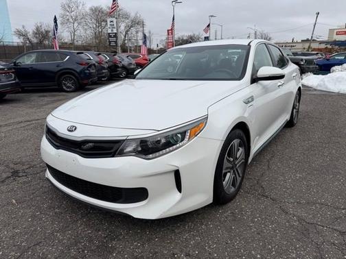 Snow White Pearl 2018 Kia Optima Plug-In Hybrid EX