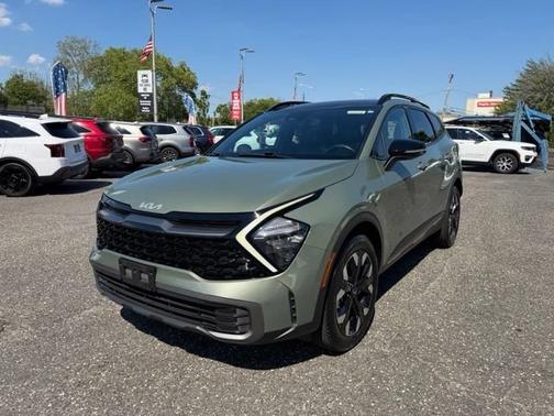 Green 2023 Kia Sportage X-Line