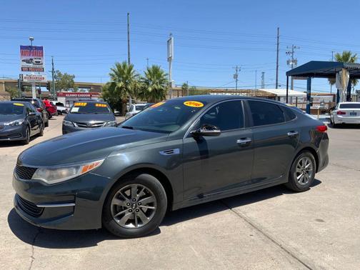 Moss Gray 2016 Kia Optima LX Turbo