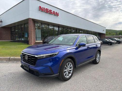 Blue 2025 Honda CR-V EX AWD