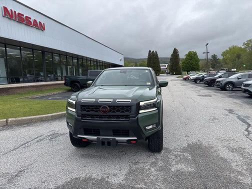 Tactical Green Metallic 2025 Nissan Frontier PRO-4X