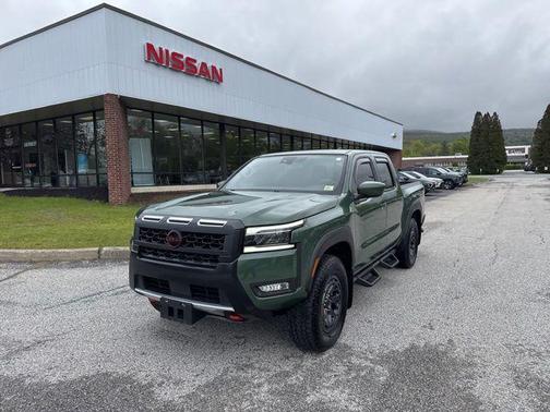 Tactical Green Metallic 2025 Nissan Frontier PRO-4X