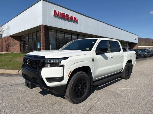 Glacier White 2026 Nissan Frontier SV