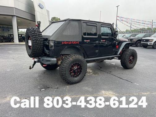 Black Clearcoat 2016 Jeep Wrangler Unlimited Rubicon