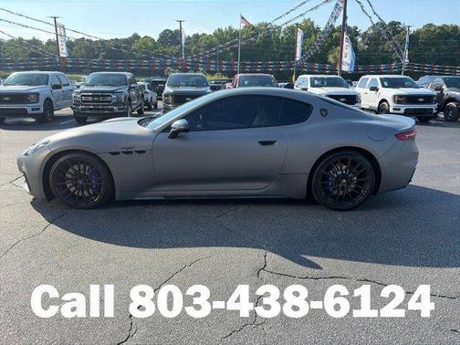 Blue 2024 Maserati GranTurismo Trofeo