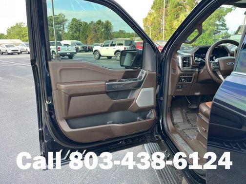 Antimatter Blue Metallic 2023 Ford F-150 King Ranch