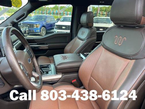Antimatter Blue Metallic 2023 Ford F-150 King Ranch