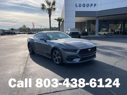 Carbonized Gray Metallic 2025 Ford Mustang EcoBoost Premium Coupe