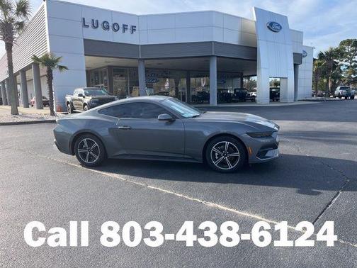 Carbonized Gray Metallic 2025 Ford Mustang EcoBoost Premium