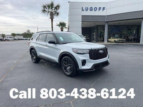 Space White Metallic 2026 Ford Explorer ST