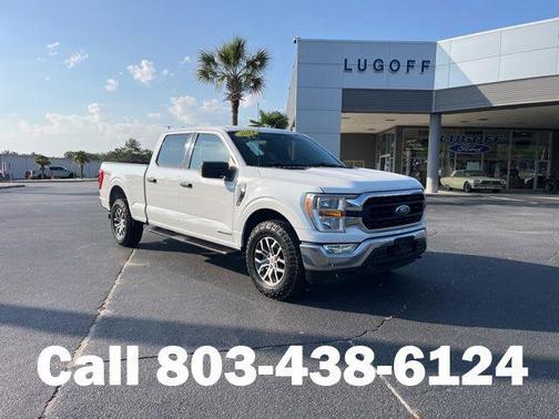 Oxford White 2021 Ford F-150 XLT