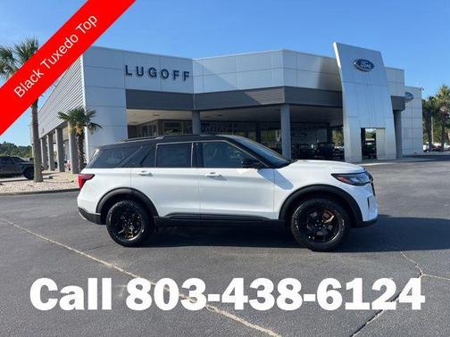 Star White Metallic Tri-Coat 2026 Ford Explorer Tremor