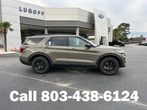 Marsh Gray 2026 Ford Explorer Tremor