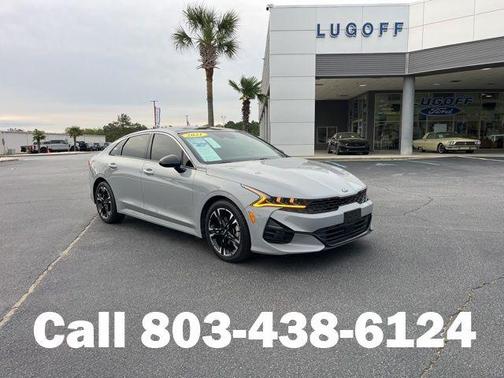 Wolf Gray 2021 Kia K5 GT-Line