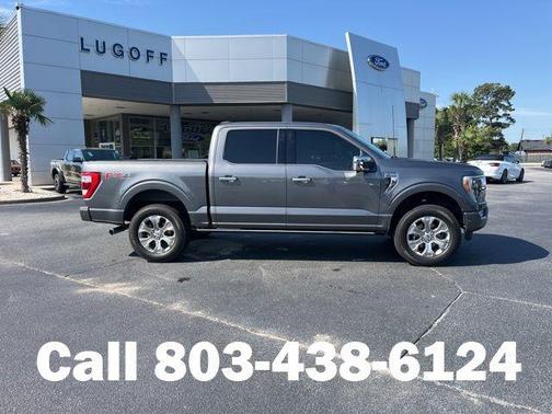 Carbonized Gray Metallic 2022 Ford F-150 Platinum