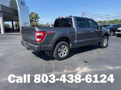 Carbonized Gray Metallic 2022 Ford F-150 Platinum