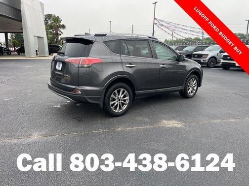 Magnetic Gray Metallic 2017 Toyota RAV4 Platinum