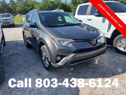Magnetic Gray Metallic 2017 Toyota RAV4 Platinum