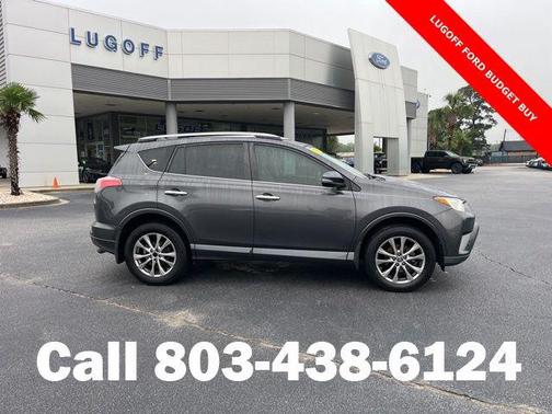 Magnetic Gray Metallic 2017 Toyota RAV4 Platinum