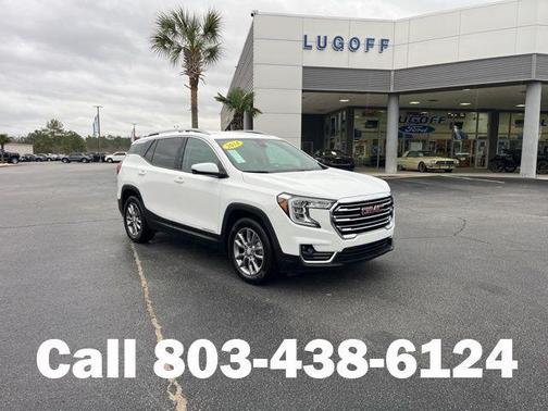 Summit White 2024 GMC Terrain SLT