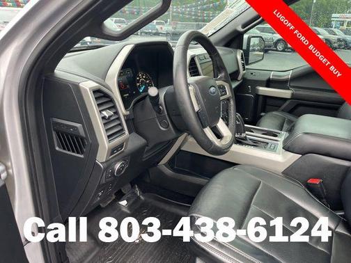 Ingot Silver Metallic 2018 Ford F-150 Lariat