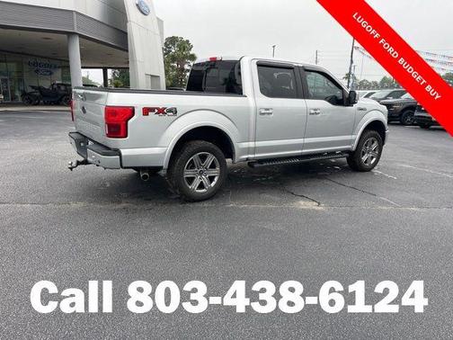 Ingot Silver Metallic 2018 Ford F-150 Lariat