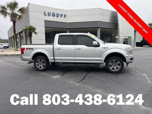 Ingot Silver Metallic 2018 Ford F-150 Lariat
