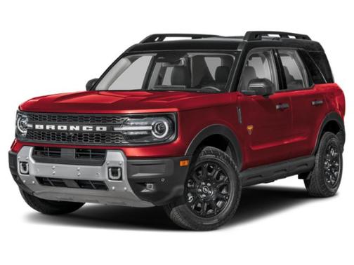 Ruby Red Metallic Tinted Clearcoat 2026 Ford Bronco Sport Badlands SUV