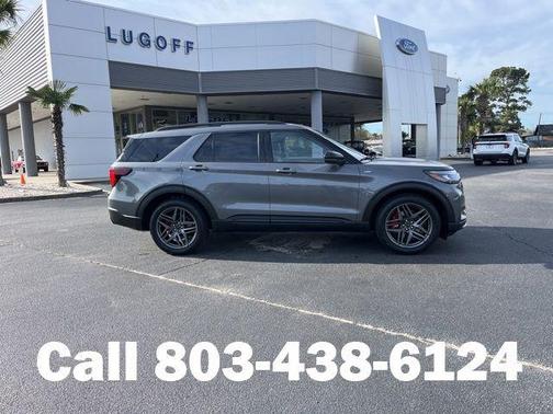Carbonized Gray Metallic 2026 Ford Explorer ST-Line