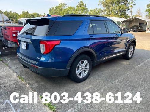 Atlas Blue Metallic 2020 Ford Explorer XLT