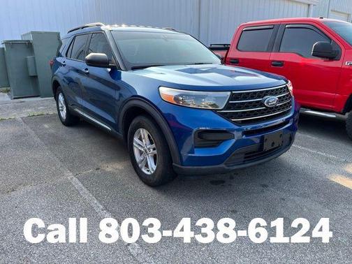 Atlas Blue Metallic 2020 Ford Explorer XLT