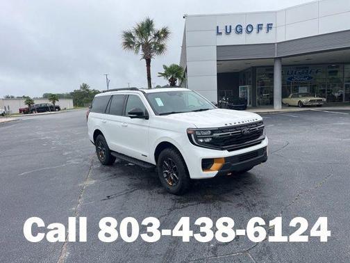 Star White Metallic Tri-Coat 2026 Ford Expedition Tremor