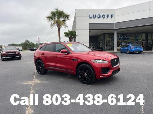 Racing Red 2017 Jaguar F-PACE 20d R-Sport