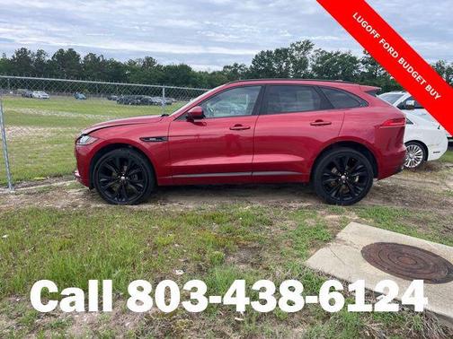 Racing Red 2017 Jaguar F-PACE 20d R-Sport