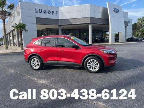 Rapid Red Metallic Tinted Clearcoat 2022 Ford Escape SE