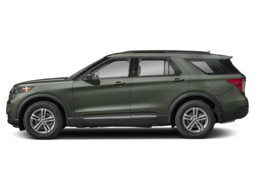 Forged Green Metallic 2023 Ford Explorer XLT