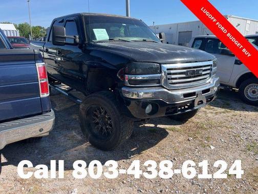 Onyx Black 2005 GMC Sierra 1500 SLE Crew Cab