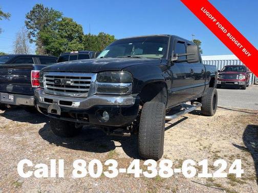 Onyx Black 2005 GMC Sierra 1500 SLE Crew Cab