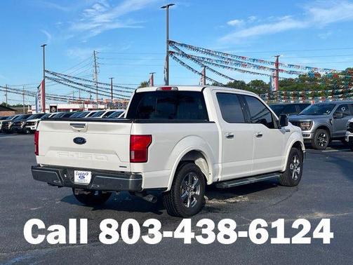 Star White Metallic Tri-Coat 2020 Ford F-150 Lariat