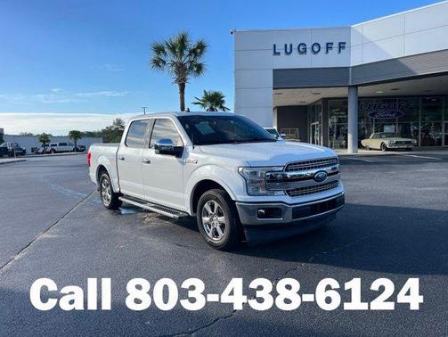 Star White Metallic Tri-Coat 2020 Ford F-150 Lariat