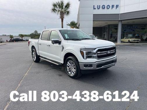 Star White Metallic Tri-Coat 2026 Ford F-150 Lariat