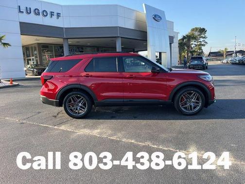 Rapid Red Metallic Tinted Clearcoat 2026 Ford Explorer ST