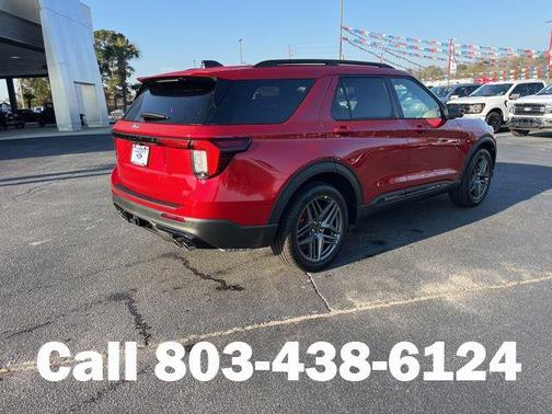 Rapid Red Metallic Tinted Clearcoat 2026 Ford Explorer ST