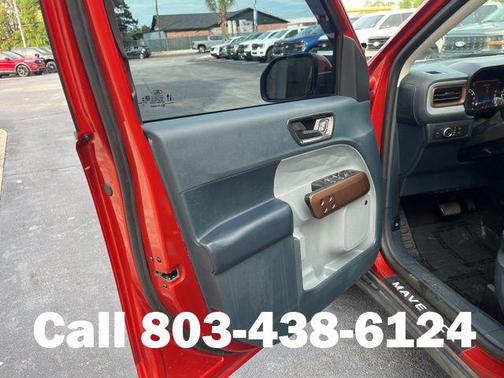 Hot Pepper Red Tinted Clearcoat Metallic 2022 Ford Maverick Lariat