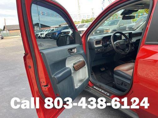 Hot Pepper Red Tinted Clearcoat Metallic 2022 Ford Maverick Lariat