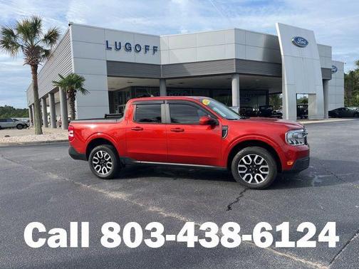 Hot Pepper Red Tinted Clearcoat Metallic 2022 Ford Maverick Lariat