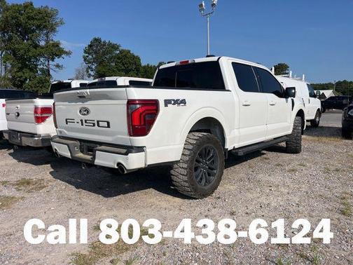 Star White Metallic Tri-Coat 2024 Ford F-150 Lariat