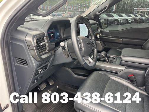 Star White Metallic Tri-Coat 2024 Ford F-150 Lariat